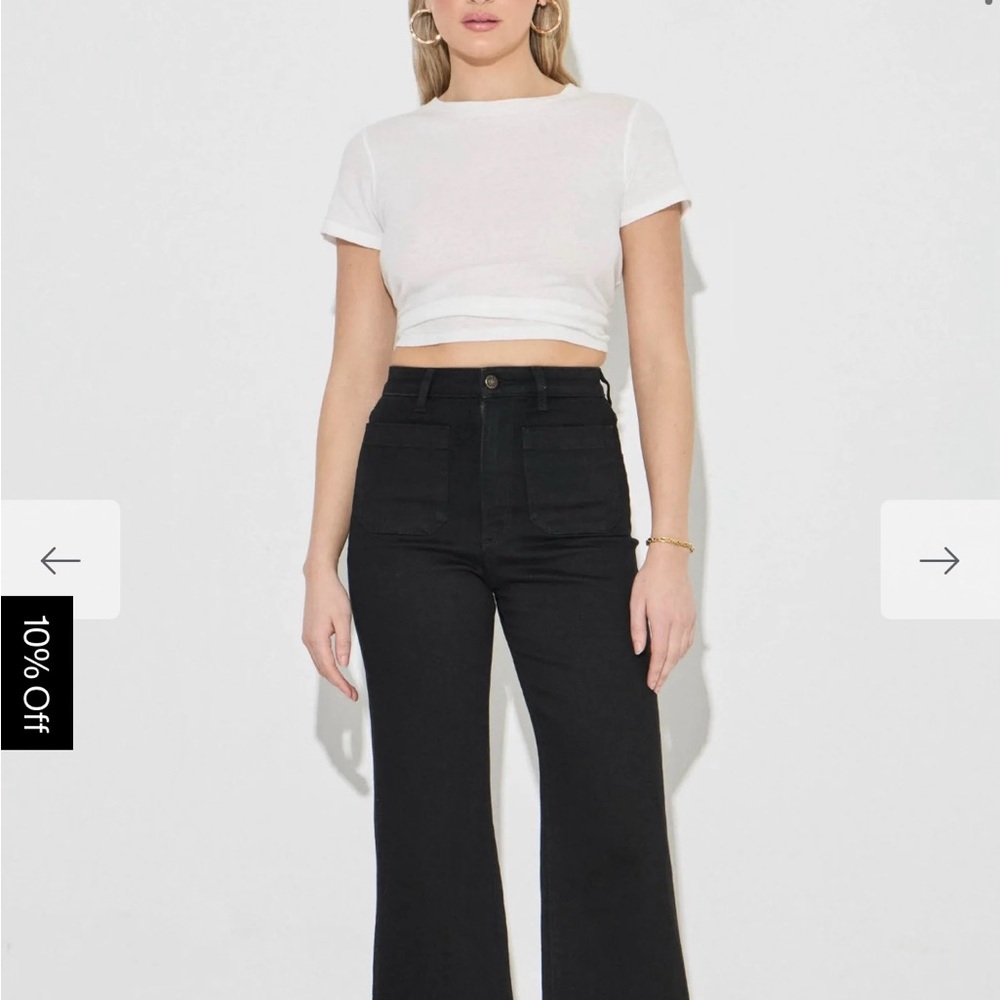 ROLLA'S High Rise Wide Leg Sailor Jeans: NWOT (Size 25)